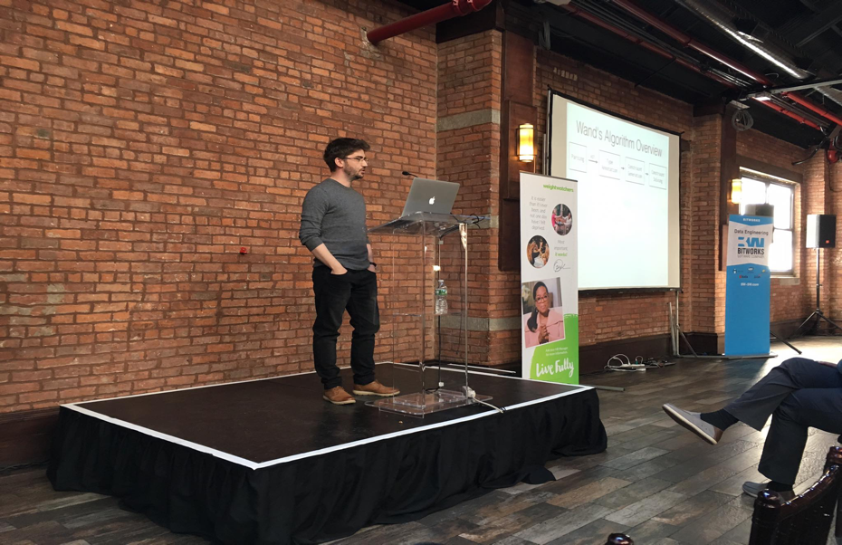 ionut presenting